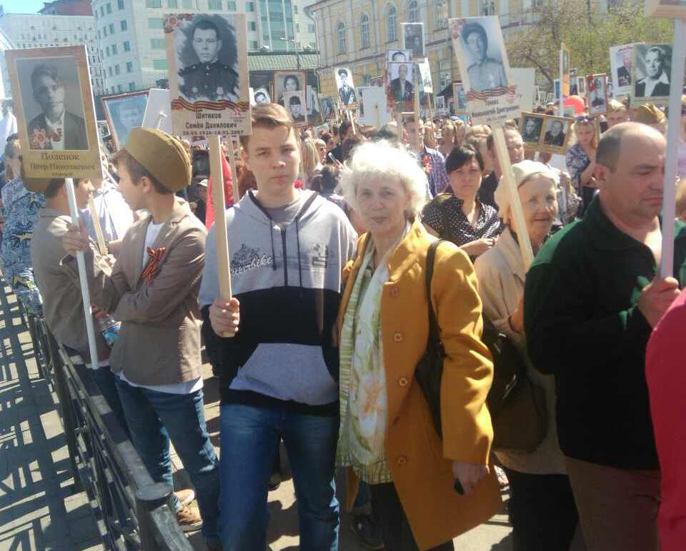 «Ростелеком» в Иркутске продолжает поддержку «Бессмертного полка»