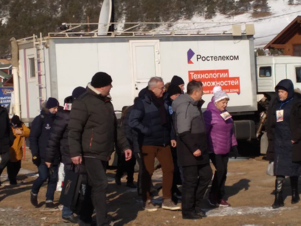 «Ростелеком» обеспечил связью звездный хоккей на Байкале 