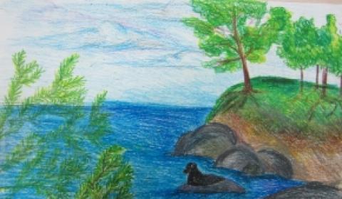 Оргкомитет форума «Байкал-Тотем» объявляет конкурс детских рисунков Байкала среди детей от 3 до 12 лет из России