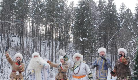 День рождения Байкальского Деда Мороза отпраздновали в Слюдянке