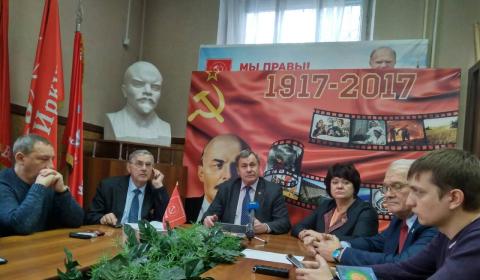 В Иркутске начал работу областной штаб избирательной кампании левых народно-патриотических сил со стороны КПРФ
