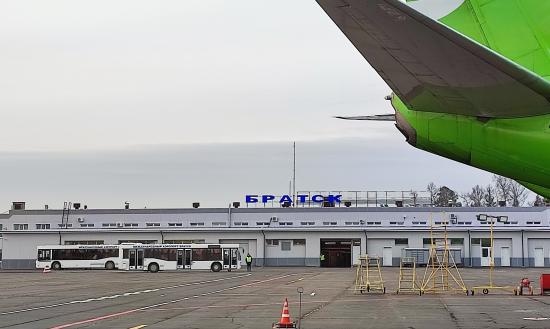 Пассажиропоток аэропорта Братск в первом квартале вырос на 3,2%