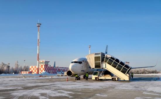 Аэропорт Братск в новогодние каникулы обслужил почти шесть тысяч пассажиров