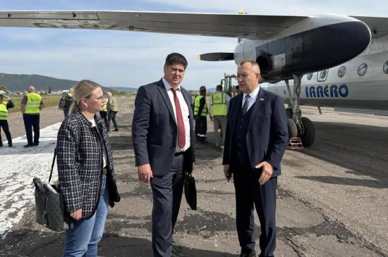 Аэропорт Киренска начнет принимать самолеты с 8 сентября