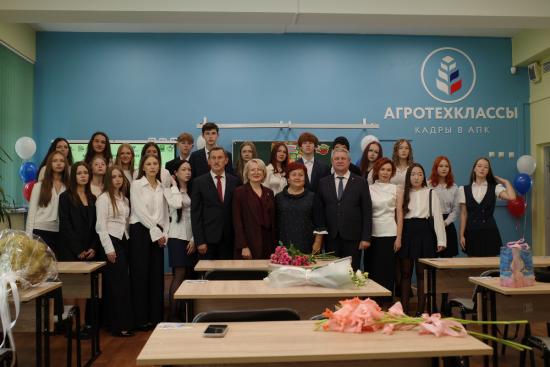Первые шесть агротехнологических классов приняли учеников в Иркутской области