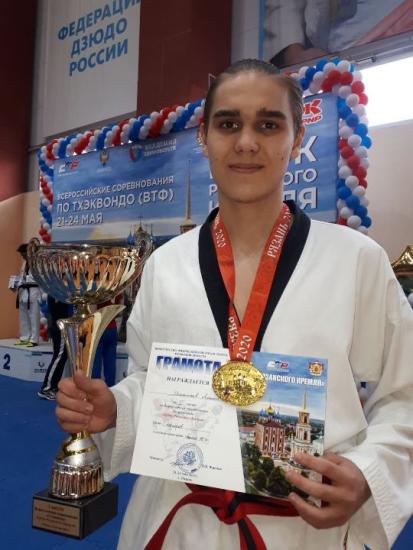 Иркутянин Алексей Игнатьев победил на Кубке Рязанского Кремля по тхэквондо