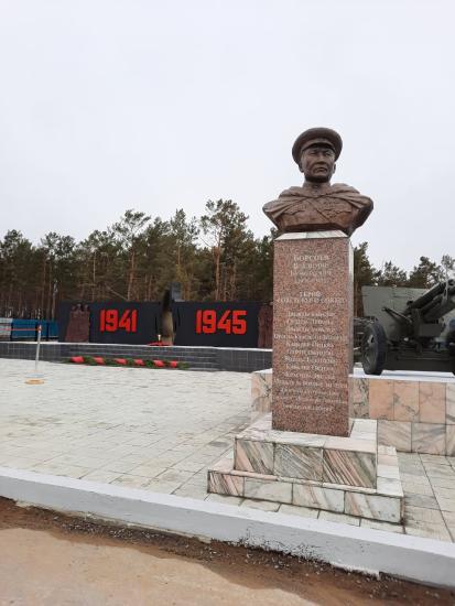 Аллею Славы Усть-Ордынского Бурятского округа открыли в селе Баяндай