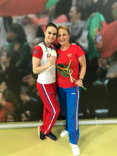 Анастасия Дегтярева завоевала две золотые медали на чемпионате мира по спортивной аэробике