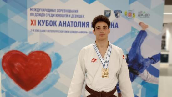 Братчанин Андрей Бобылев победил на международных соревнованиях по дзюдо в Санкт-Петербурге