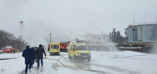 Фото прокуратуры Иркутской области Пожар на АНХК ликвидирован