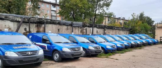 Автопарк Почты России в Иркутской области пополнили новыми автомобилями