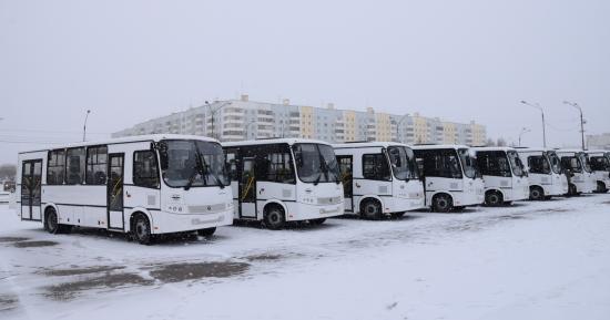 В Братск начали поступать новые автобусы