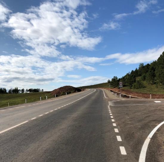 Ремонт автодороги Иркутск - Оса - Усть-Уда завершен в Иркутской области