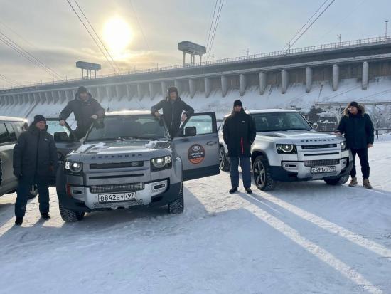 Братскую ГЭС En+ Group посетили участники экспедиции Land Rover «Открывая Россию»