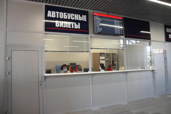 Зал ожидания обновили на автовокзале Братска