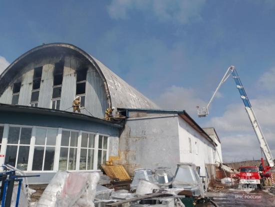 Специалисты установили причину пожара в спортивном комплексе "Олимпиец" в Усть-Илимске