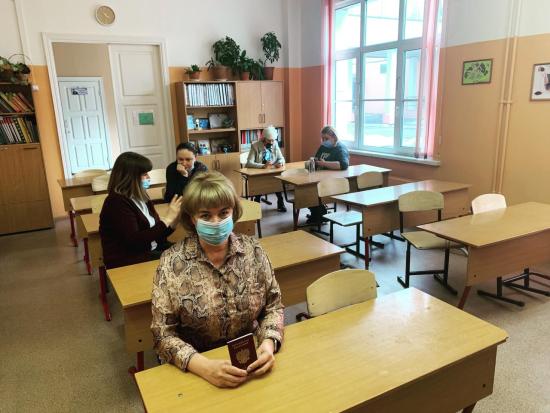 Ольга Безродных приняла участие во Всероссийской акции «Единый день сдачи ЕГЭ родителями»