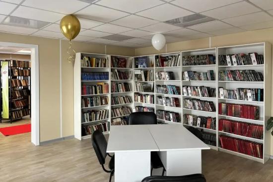 Библиотеку открыли в поселке Чунский после капитального ремонта