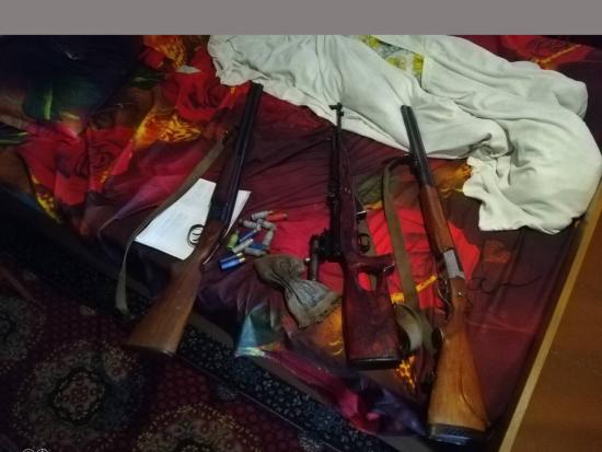 Пенсионер в Бохане хранил более 500 боевых патронов и оружие
