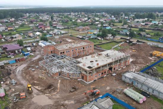 Отставание от графика в строительстве больницы в Тангуе планируют наверстать дополнительной рабочей силой