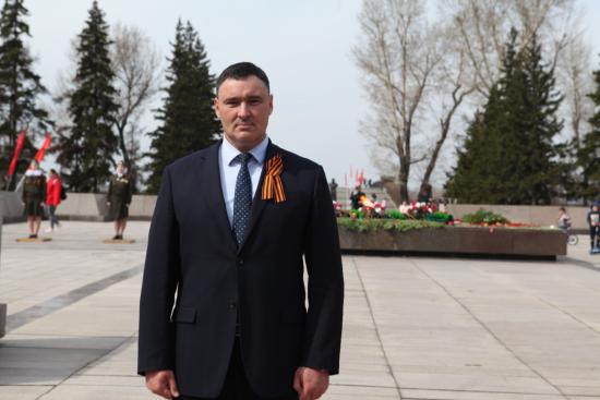 Мэр Иркутска Руслан Болотов поздравил иркутян с Днем Победы