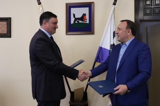 Иркутск и район подписали соглашение о сотрудничестве по водоснабжению