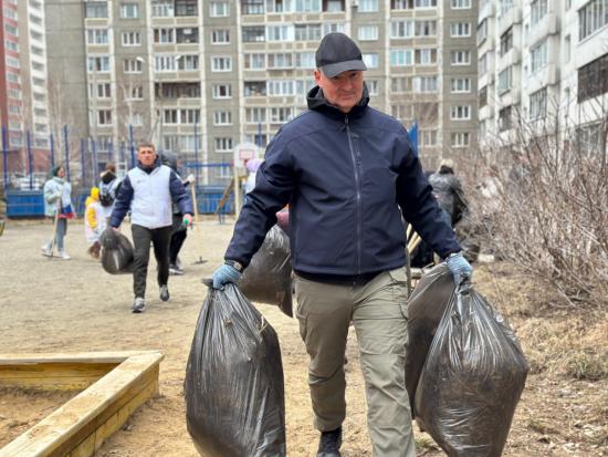 Весенний общегородской субботник в Иркутске пройдет 25 апреля