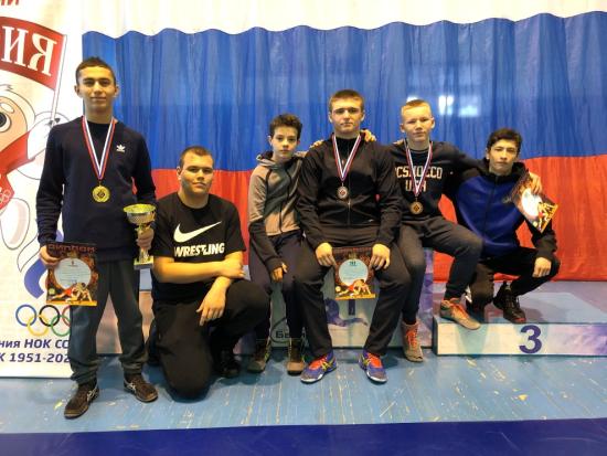 Спортсмены Иркутской области завоевали семь медалей на первенстве Сибири по греко-римской борьбе