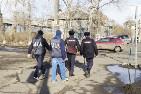 Патрулировать улицы Братска вышел отряд ДНД "Металлург"