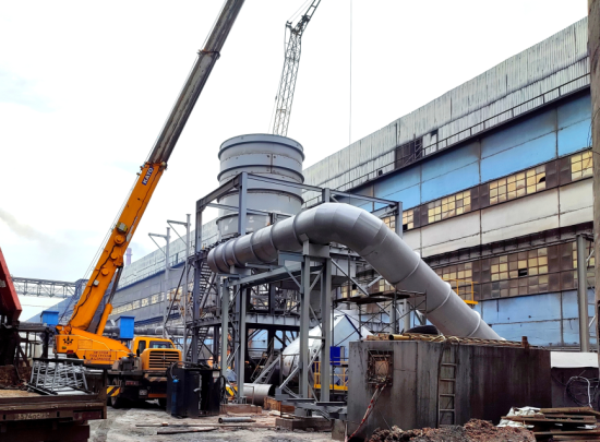 Новую высокотехнологичную газоочистку строят на БрАЗе