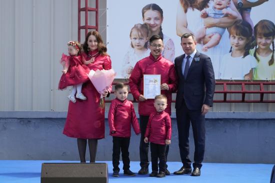 Семья Бунаевых из Усть-Уды победила во Всероссийском конкурсе «Семья года» в номинации «Сельская семья»