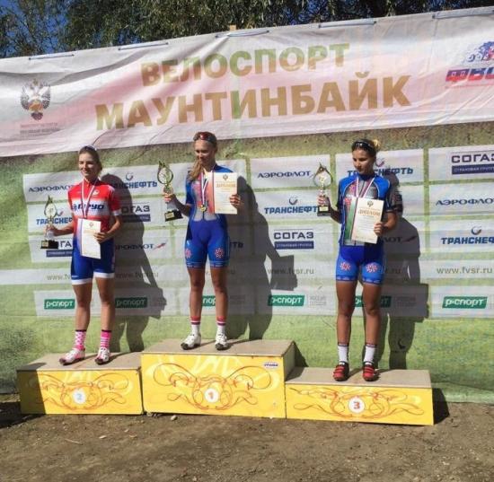 Велогонщица из Усолья выиграла «серебро» первенства России по маунтинбайку