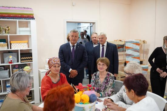 Центр активного долголетия «Импульс» открыли в Иркутске
