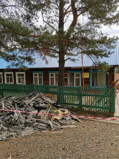 В филиале Центра искусств имени Самарина в Шелеховском районе проводят капремонт
