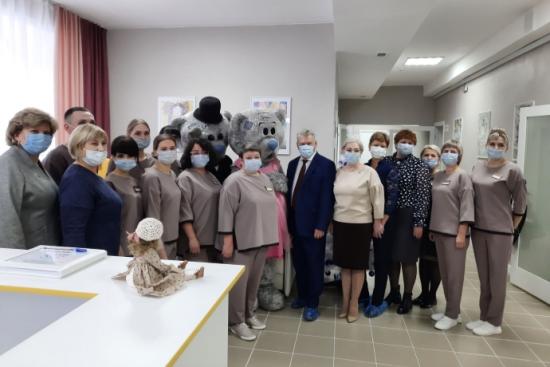 Микрореабилитационный центр для детей-инвалидов открыли в Иркутском детском доме-интернате № 1