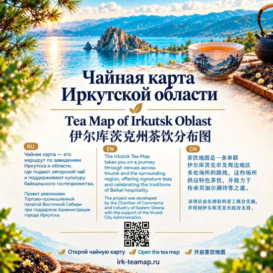 Новый гастрономический маршрут появился в Иркутске