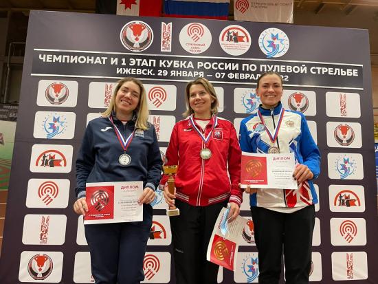 Представительница Иркутской области Маргарита Черноусова заняла третье место Кубка России по стрельбе
