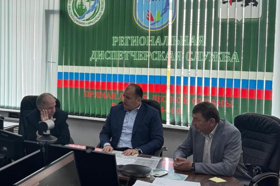 Иркутская область и Бурятия планируют совместно развивать систему борьбы с лесными пожарами