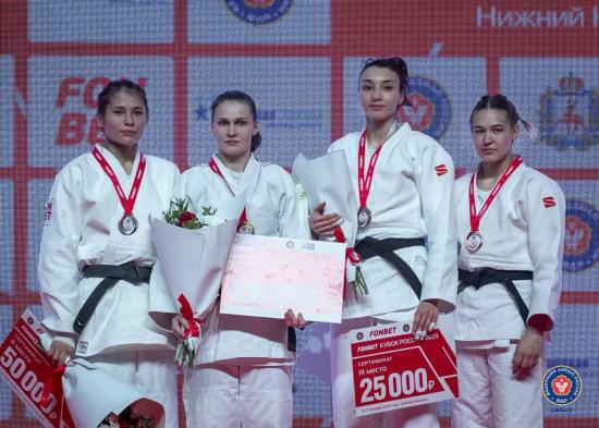 Дарья Васильева из Приангарья выиграла Кубок России по дзюдо