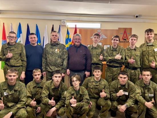 Курсанты из Тайшета и Тайшетского округа встретились с участниками СВО