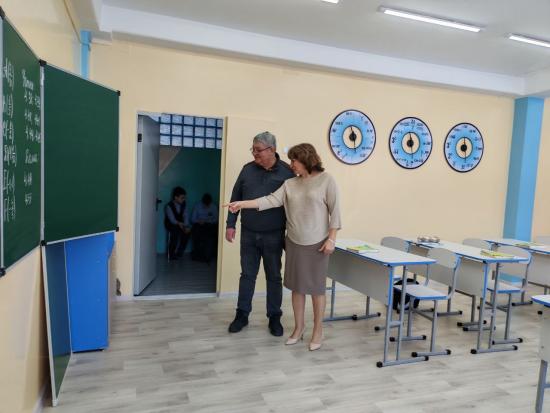Соляная комната и тир появятся к началу нового учебного года в братской школе № 45