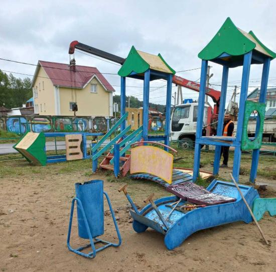 Во дворах 24 домов Ленинского округа Иркутска оборудуют детские площадки