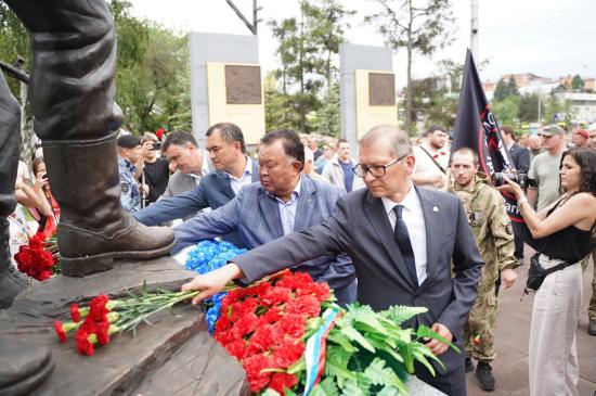 Память защитников Отечества почтили в Иркутской области в День ветеранов боевых действий