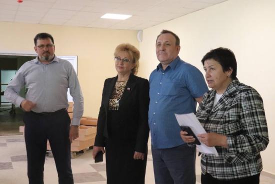 Основные работы в школе поселка Грановщина должны быть выполнены до 28 мая