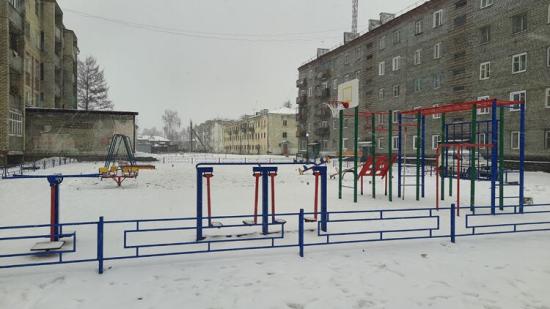 Посёлок Мама благоустраивается по проекту «Формирование комфортной городской среды»