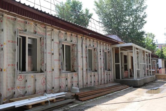 Капитальный ремонт в детском саду № 129 Иркутска завершат до конца года