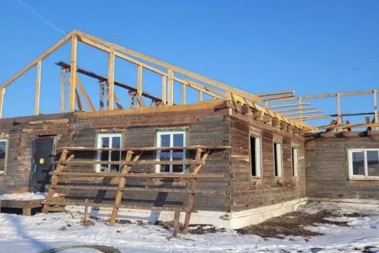 В Нукутском районе капитально ремонтируют Ункурликский детский сад