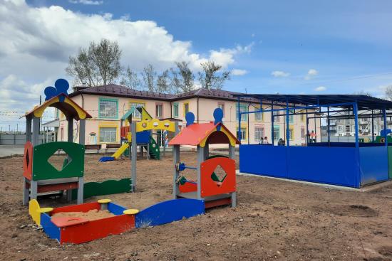 Детский сад с этнографическим музеем открылся после капремонта в поселке Усть-Ордынский