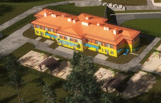 Строительство детского сада началось в жилом районе «Юго-Западный» в Иркутском районе