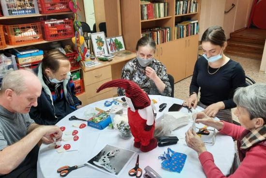 Творческую мастерскую открыли в Ново-Ленинском доме-интернате в Иркутске